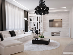 Living room interior design photo