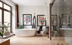 Fusion bathroom design