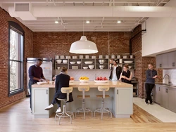 Office kitchen interior