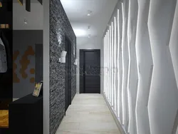 Koridordagi 3D panellar fotosurati