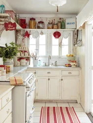 Small country kitchen interior