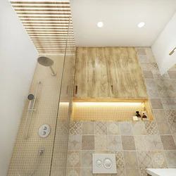 Bathroom design photo for small bath ceiling