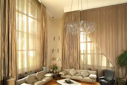 Mesh in the living room interior