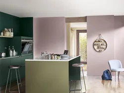 Colors of decorative kitchen walls photo
