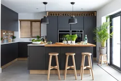 Black Kitchen Tables In The Kitchen Interior