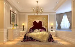 Bedroom Ceiling In Classic Style Photo