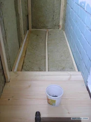 How To Insulate The Loggia Floor Photo