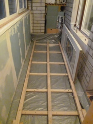 How To Insulate The Loggia Floor Photo