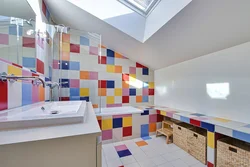 Цветная ванна дизайн
