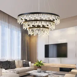 Chandeliers in the living room modern photos beautiful