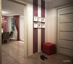 Design of the entrance to the kitchen from the corridor