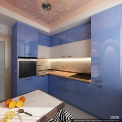 Голубой Потолок Дизайн Кухни