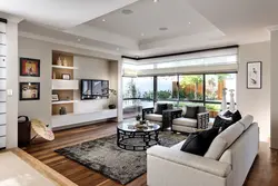 Design of zones in a large living room