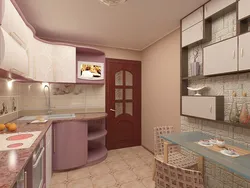 Дызайн маленькай кухні ў кватэры ў панэльным доме