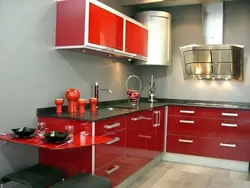 Kitchen Renovation Design Red