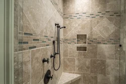 Large Format Tiles In The Bathroom Interior