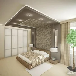 Plasterboard bedroom design