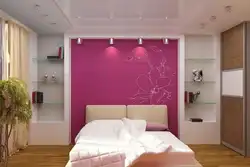 Гіпса-кардонныя дызайн спальні