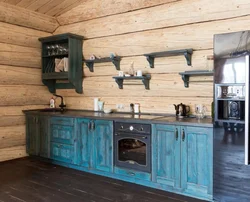 Wooden kitchen design project