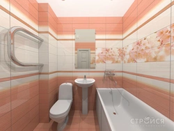 Peach blossom bath design