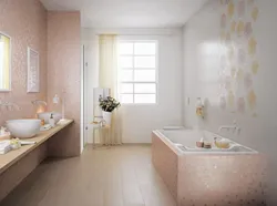 Дизайн ванн персиковых цветов