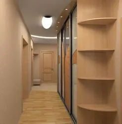 Renovation of a long corridor in an apartment with your own photos