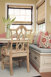 Benches in the kitchen photo