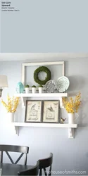 Shelves above the kitchen table photo dining