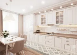 Cream style kitchens photo