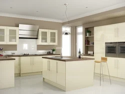 Cream style kitchens photo