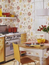Кухня В Мелкий Цветочек Фото