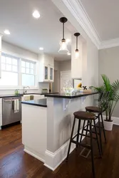 Corner Kitchen With Peninsula Photo