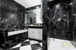 Bathroom tiles dark floor design