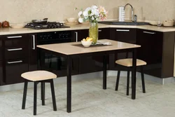 Kitchen table design in furniture