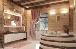 Country house bath interior