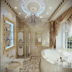 Дызайн ваннага пакоя барока