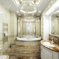 Baroque bathroom design