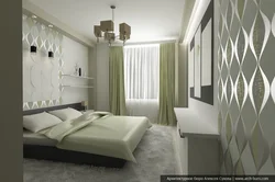 Bedroom Design 17 Sq M Rectangular With Balcony