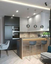 Modern inexpensive kitchen design studio photo