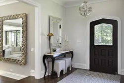 How to hang a mirror in the hallway photo