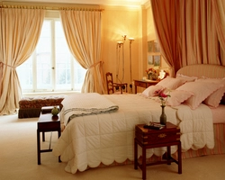 Photo of curtains for the bedroom in a modern style, new items