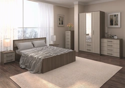 Bedroom interior ash shimo light