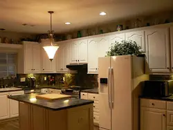Расположение Лампочек На Кухне Фото