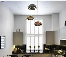 Placement of light bulbs in the kitchen photo