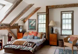 Country bedroom design