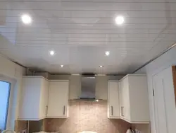 Photo Of Plastic Ceiling Design In The Kitchen