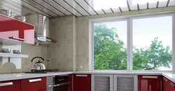 Фота дызайну пластыкавай столі на кухні