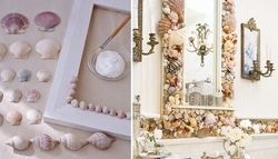 Seashells In The Bathroom Interior Photo