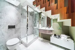 Дизайн Ванной Под Лестницей Фото