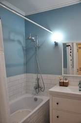 Budget bathroom renovation without tiles photo